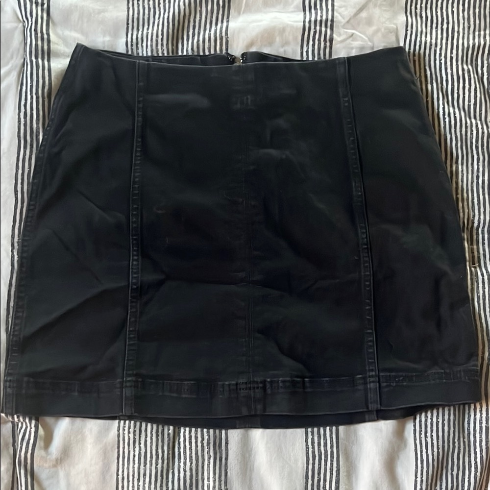 Wild Fable Black Denim Pencil Skirt